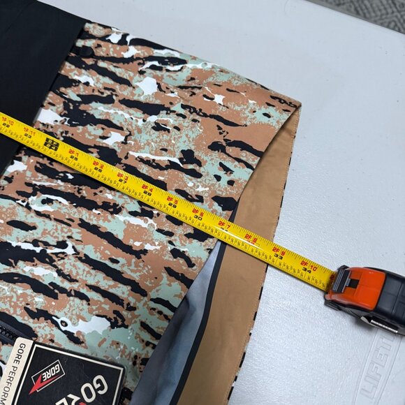 The North Face Verbier GTX Almond Butter Camo Winter Jacket Coat Womens XL NEW - Picture 12 of 12